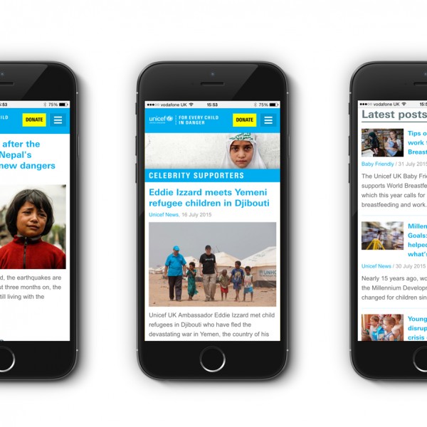 Unicef UK - Blog - Mobile