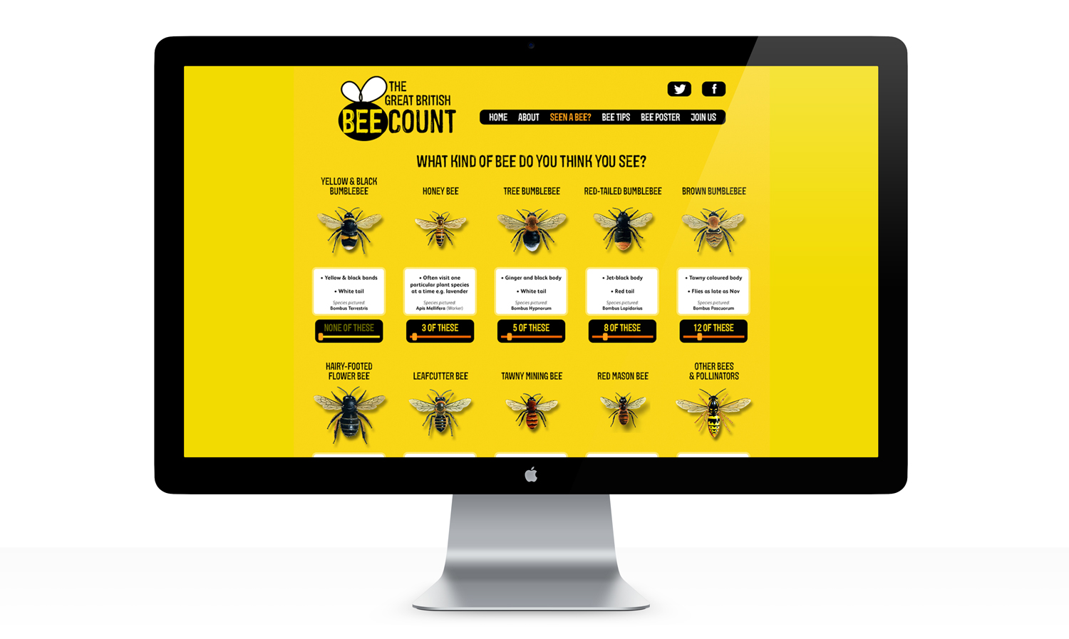 Great British Bee Count Website