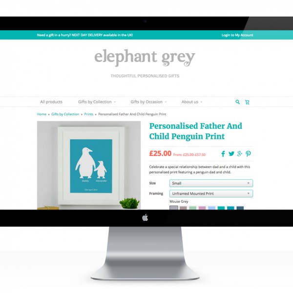 Elephant Grey Website